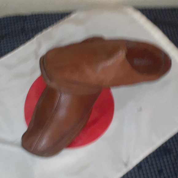Ecco leather brown mules - Picture 3 of 6